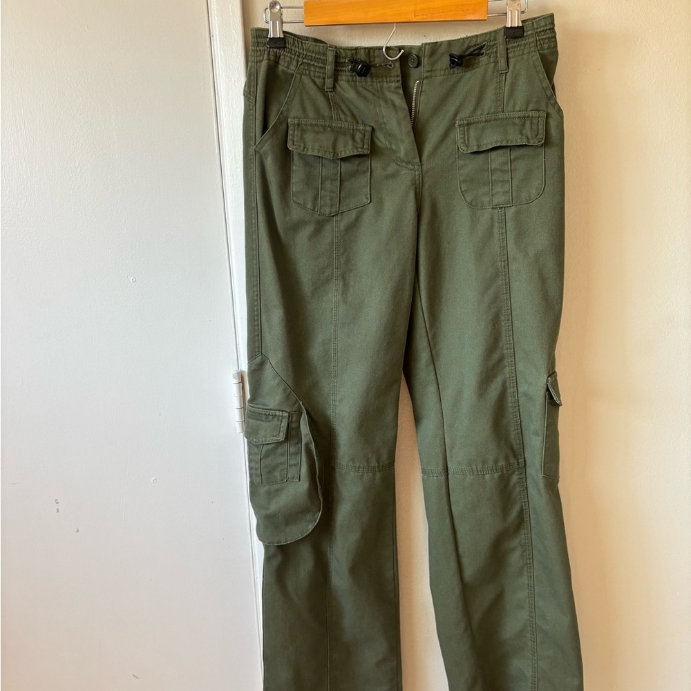 Sage Green Cargo Pants